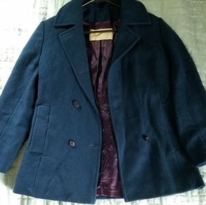 VTG Women's Wool Pendleton Navy Blue Peacoat